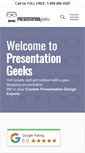 Mobile Screenshot of presentationgeeks.com